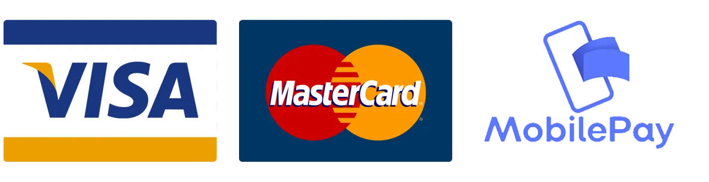 Visa, Mastercard og MobilePay
